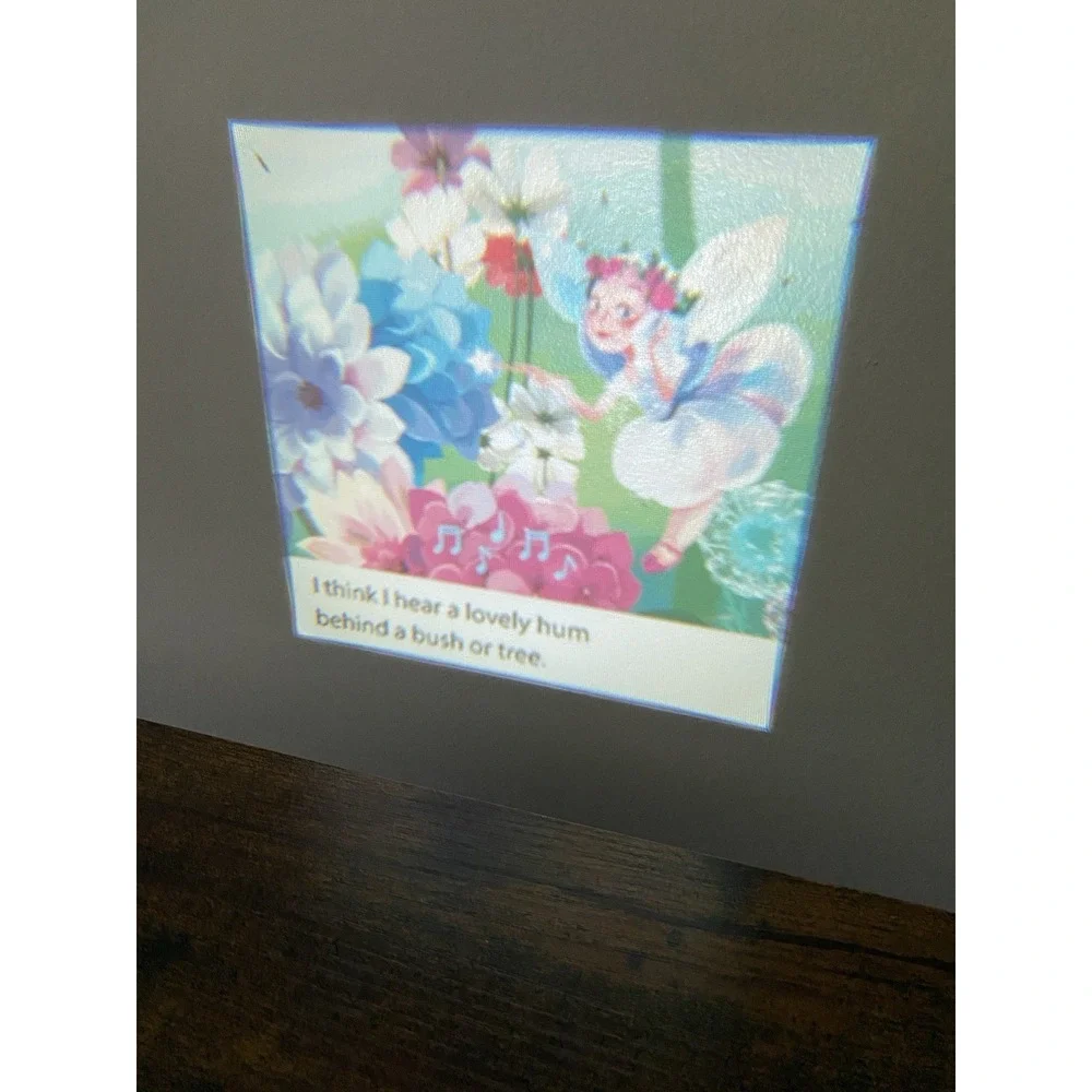 LUNA STORYTIME Kids Book Travel Projector Unicorn Character